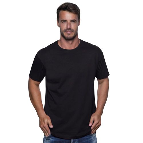 Tee Shirt Homme Jhk Noir 100% Coton