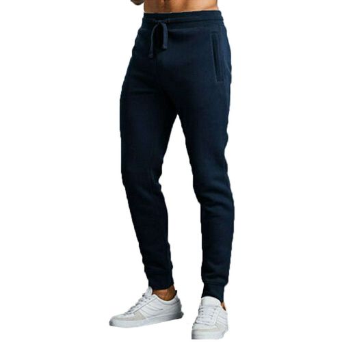 Pantalon De Jogging Hommes Npz Bleu Marine (Taille L,Couleur Bleu)
