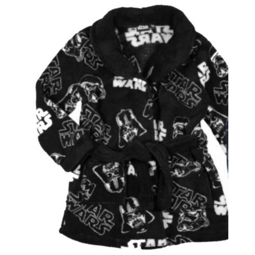 Robe De Chambre Star Wars Noir (Taille 4 Ans,Couleur Noir)