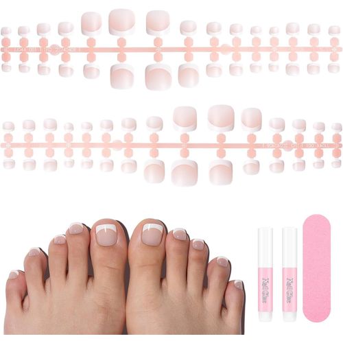 Ovale Ultra Court Capsule Americaine Ongle-Pose Americaine Ongle,Capsules Ongles-Faux Ongles En Gel Couverture Complète-450 Pièces 15 Tailles 