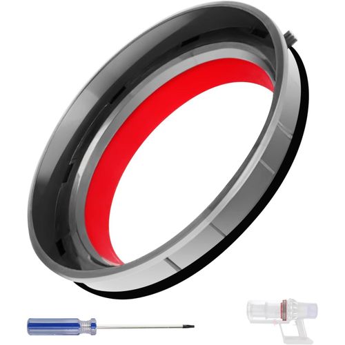 Bague d'Étanchéité Fixe de Remplacement pour Dy-son V11, Pièces de Rechange Joint d'Étanchéité pour Dy-son Boîte à Poussière, Pièces d'Aspirateur pour Dy-son V11 Sv14 avec 1 Tournevis T8