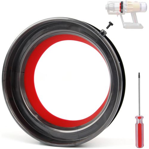 Bague d'étanchéité fixe de rechange pour aspirateur Dyson V12 SV18 SV20 Detect Slim/Digital Slim compatible avec Dyson Bin numéro de pièce 965272-01