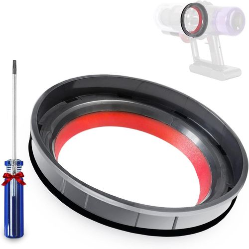 Bague d'étanchéité Fixe pour Dyson V11 V15 SV14 SV15 SV22 aspirateur Rechange Accessoires, Poubelle à Poussière Fixes avec Tournevis Torx T8