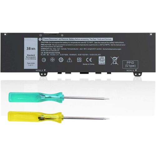 F62G0 Replacement Laptop Battery for Dell Inspiron 13 7380 7386 7370 7373 5370 Vostro 13-5370-D1505G Series CHA01 RPJC3 RPJC3 39DY5 F62GO
