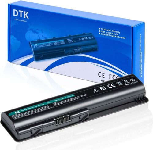EV06 484170-001 Batterie Ordinateur Portable pour HP DV4 DV5 DV6 G60 G61 G70 G71 Compaq Presario CQ40 / CQ60 / CQ61 Pavilion DV4-1000 / DV5-1000 / DV6-1000 Series et Plus [10.8V 5200mAh]