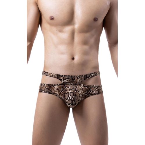 Keat-Homme Soie Glacée Taille Basse Bikini Slip Sous-Vêtement