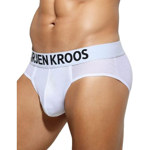 Keat-Slip Soie Glacée Pour Homme Sport Sous-Vêtements En Maille Lingerie Sexy Masculin Taille Basse Men's Briefs