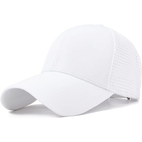 Sept-Casquette De Baseball Unisexe Été,Baseball Cap Homme Maille Respirante Anti-Soleil,Casquettes Sport Femme Été Réglable Extérieur Sunhat Chapeau