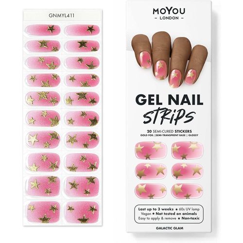 Tianyi-Bandes De Vernis Gel Semi-Curées - 20 Pièces. Enveloppes Ongles De Gel Pour Manucure De Qualité Salon - Fonctionne Avec N'importe Quelle Lampe Uv Pour Ongles - Facile À Appliquer 