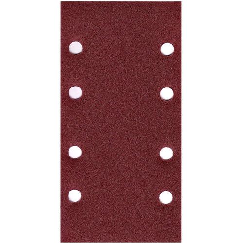 50 x Papier abrasif feuilles abrasives 93 x 184 mm 8 trous Grain 40-180 Ponceuse vibrante (93x184mm Grain 80)