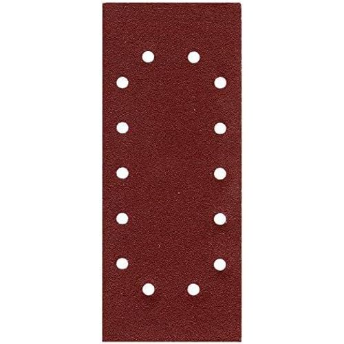 50 x Papier abrasif feuilles abrasives 115 x 280 mm 14 trous körn. = 40 Ponceuse vibrante