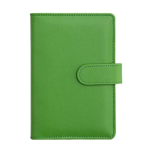 Couverture De Cahier De Licence De Classeur De Budget D'horizon,Pu Adt-Lepg,Manuel,Journal,Agenda,Papier,Papeterie Scolaire,6 Trous - Type Green-A5