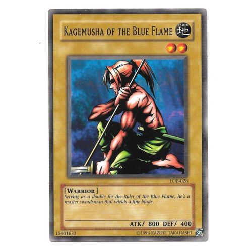 Kagemusha Of The Blue Flame Lob-028 - Carte Yu-Gi-Oh !