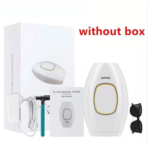 Épilateur Laser Électrique Indolore,500000 Flashs Ipl,Pour Femmes -Blanc Without Box