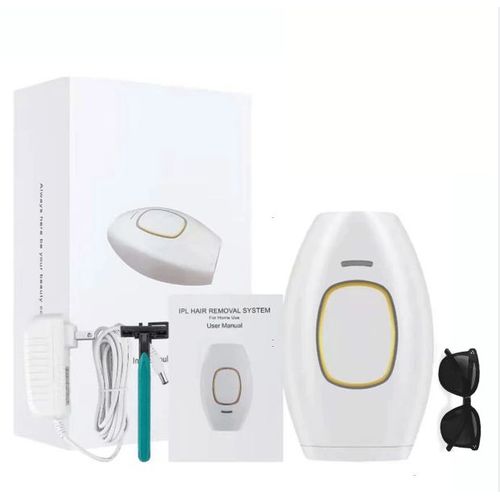 Épilateur Laser Indolore Pour Femme,Flash-Épilateur À Impulsions En Continu,Usage Domestique -Blanc