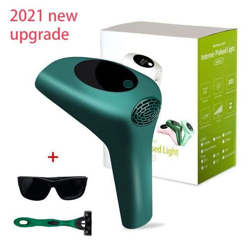 Épilateur Laser Électrique Indolore,900000 000 Flashs,Photoépilateur Permanent Ipl,Pour Épilation,2023 -2021-Dark Vert