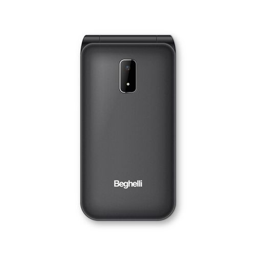 Beghelli Telefono Per Anziani Slv40 Nero Con Tasto Sos E Grandi Tasti
