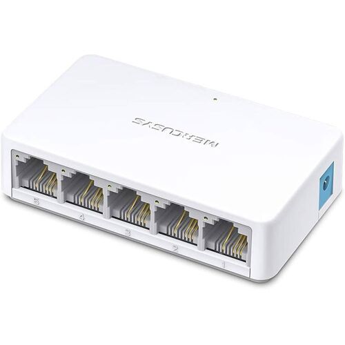 Mercusys MS105 Switch di Rete 5 Porte LAN 10/100M Fast Ethernet Mini Desktop