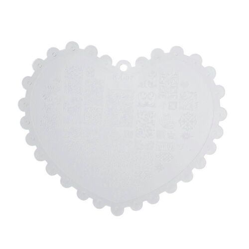 Nail Art Modèle Pochoir Manucure Stamping Polonais Image Impression Plaque Kx-07 