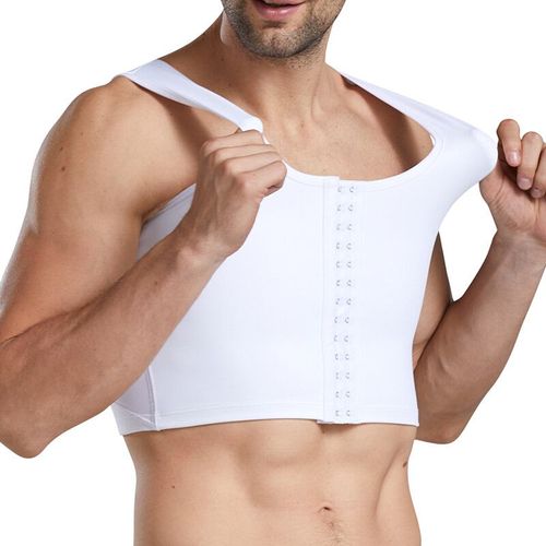 Débardeur Sexy Pour Hommes,Contrôle De La Poitrine,Modelant Le Corps,Correcteur De Posture,Compression,Corset