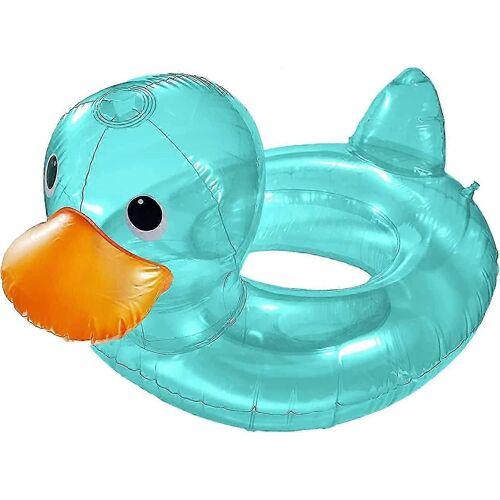 Anneau de natation Topways pour les enfants,anneau de natation gonflable pour bébé Mignon Iittle Duck Pool Float Tube Décorations Bateau Fun Water Toys Accessoires pour 1-5 oui