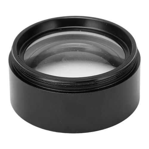 Lentille d'objectif auxiliaire de microscope à haute transmittance Lentille d'objectif auxiliaire de microscope stéréo bleu 0,7X noir