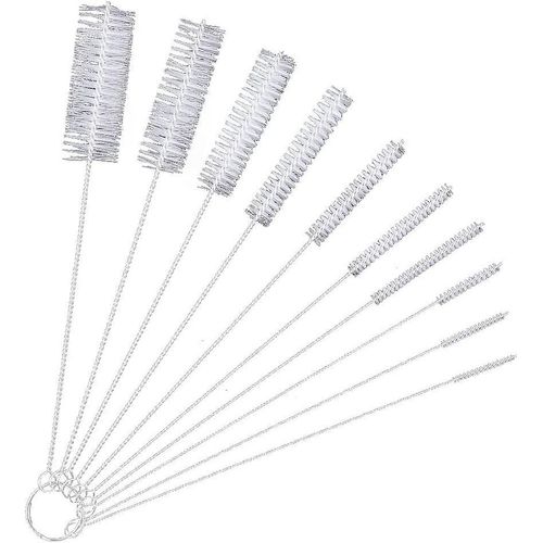 Brosse de nettoyage,paquet de 12 goupillons pour casserole de cuisine Théière Sp