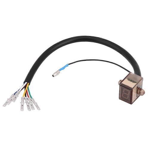 Universal Moto 6 Vitesses Indicateur De Vitesse Numérique Levier De Changement De Vitesse Capteurs Affichage Des Vitesses