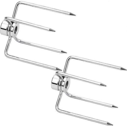 Pcs Fork Rôtisserie Spit Barbecue Fork Pour Grill Rôtisserie Bbq Tool