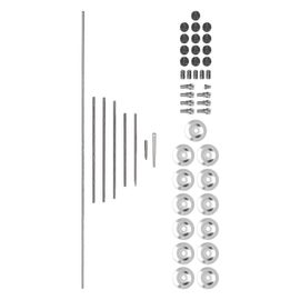 Kit De Réparation De Flûte Alto Straight Kit D'entretien Diy Pièces D'instruments De Musique Accessoires