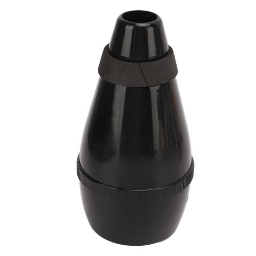 Trompette Practice Mute Silencieux Abs Léger Entièrement Fermé Pour Débutants Étudiants Nd24 Noir