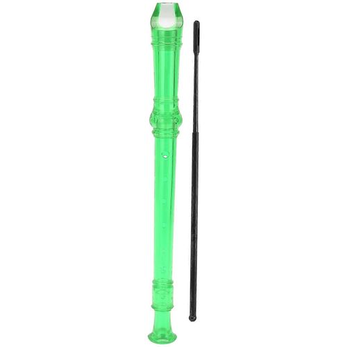 8- Trou Clarinette Abs Transparent Avec Tige De Nettoyage Instrument Portable À Instruments À Vent Aigusvert