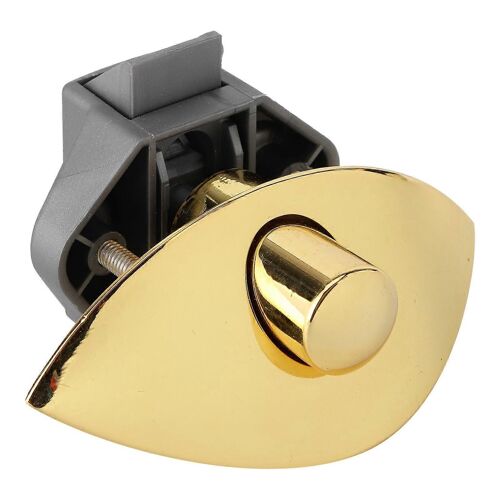Bouton de verrouillage pour tiroir,porte d'armoire,verrouillage par pression pour bateau,camping-car,porte d'armoire en bois,12 à 25 mm,doré