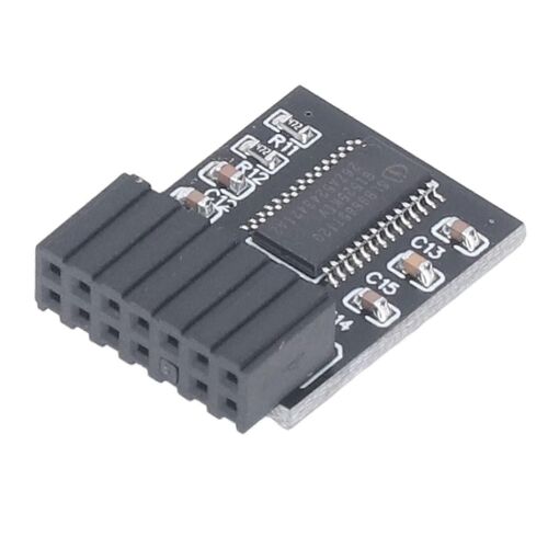Pour puce TPM 2.0,module de sécurité de cryptage LPC 14 broches,interface SPI,carte distante,module de sécurité