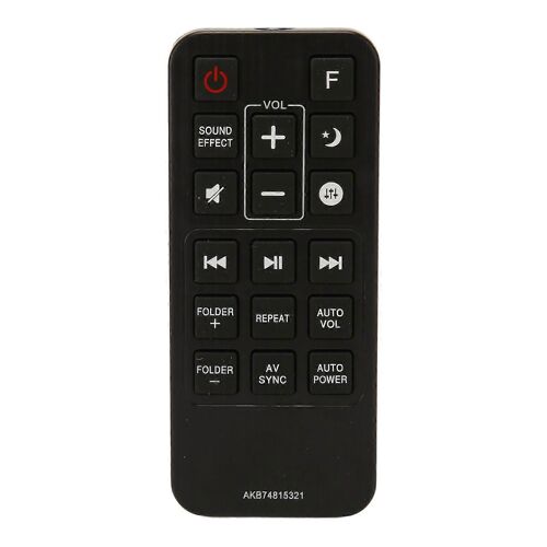 AKB74815321 Remplacement de la télécommande de la barre de son pour SPJ4B W SH5B SJ5Y SPJ5B W SJ4Y SH5 SJ5