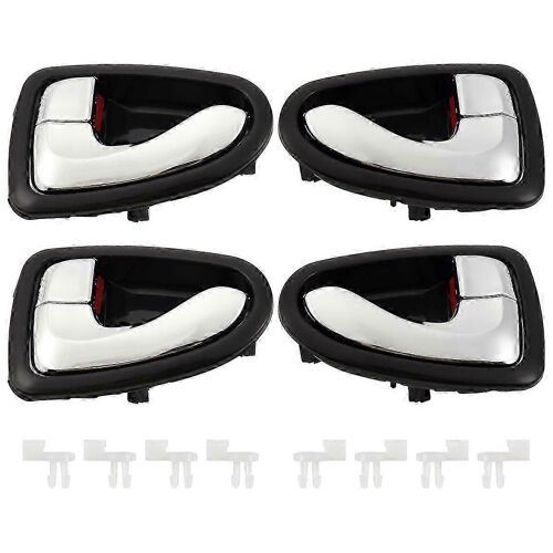 4pcs Voiture À L'intérieur De La Poignée De Porte Avant Arrière Gauche Droite Pour Hyundai Accent