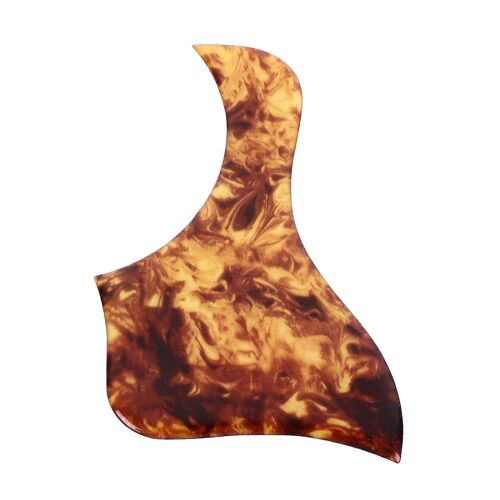 Pickguard De Guitare Pvc Épaissi Anti-Rayures Auto-Adhésif Décoratif Élégant Plaque De Protection De Guitare Acoustique