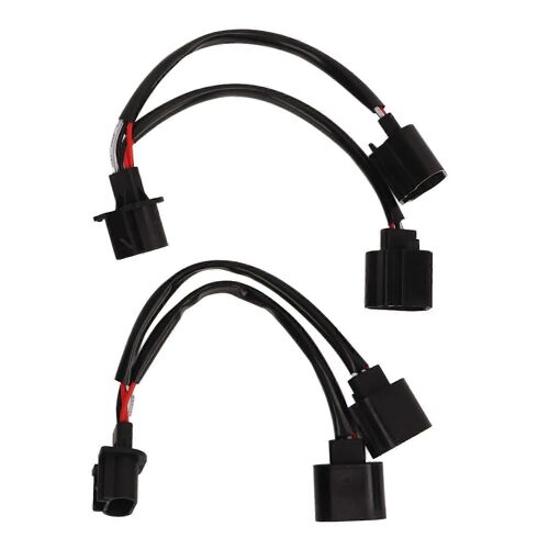 2pcs 9008 H13 Phares Conversion Harnais De Câblage Prise Adaptateur Mâle À Femelle Plug And Play Pour Camion Pickup Led Fil