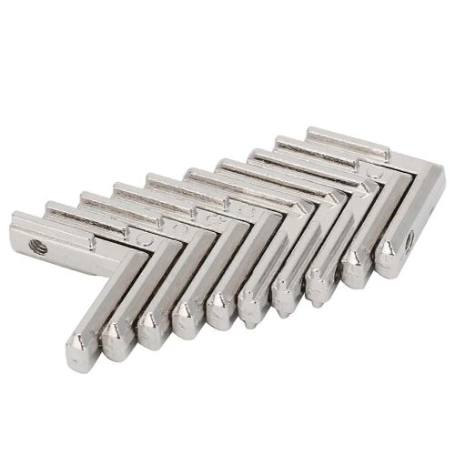 Profilé En Aluminium En Forme De L Connecteur D'angle Intérieur Supports En Acier Au Carbone (Eu-2020)