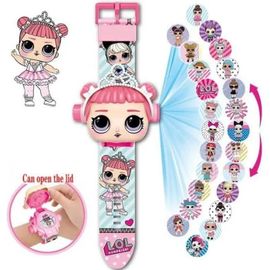 Montre - Lol Surprise - Projecteur - 20 Figurines - Digital - Enfant Fille