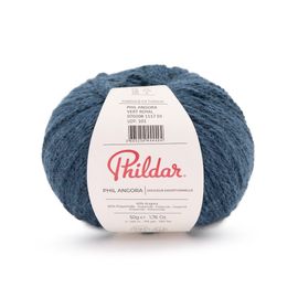 Pelote D'angora Vaporeuse - Phil Angora ¿ Fil Luxueux Effet Angora ¿ Phildar. Color : Vert Royal
