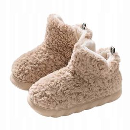 Pantoufles En Laine Mérinos Pantoufles Chaudes En Laine Pour Femmes 40-41