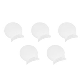 5 Pcs Clarinette Repose-Doigt En Caoutchouc Blanc Coussin De Pouce Coussin Accessoires D'instrument De Musique
