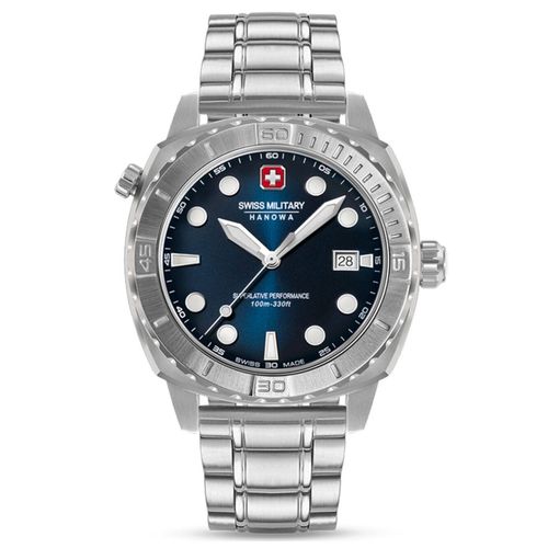 Mens Watch Swiss Military Smwgh0004001-Set, Quartz, 43mm, 10atm