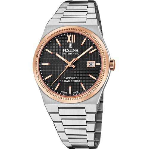 Mens Watch Festina F20030/3, Automatic, 40mm, 10atm