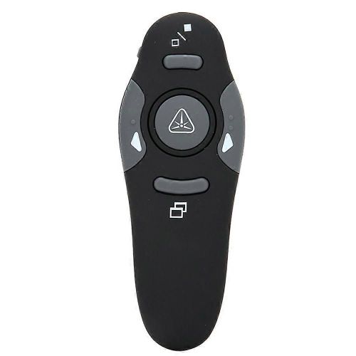Feu rouge Stylo électronique de rotation de page Plug and Play 2.4G Contrôleur de présentation sans fil
