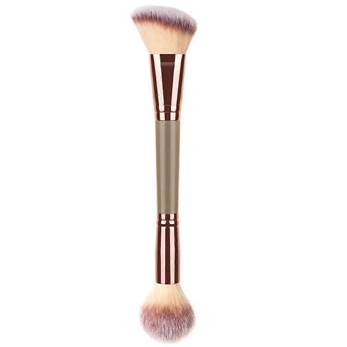 Double Ended Makeup Brushes For Blending Liquid Powder - Foundation Makeup Brush