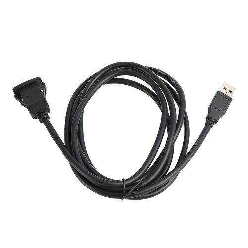 Câble d'encastrement de voiture USB 3.0 mâle à femelle 5 Gbps Câble d'extension de montage sur tableau de bord de voiture Câble étanche de panneau USB