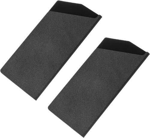 Jexnovashop-2-Paquets Housse De Protection Pour Couteau, 7"" Protège-Couteaux De Cuisine En Abs Résistant À L'usure Pour Couteaux De Cuisine/Couteaux À Pain Noir