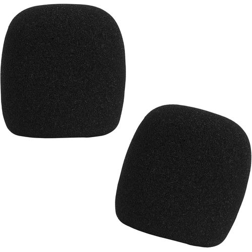 Lot de 2 pare-vent en mousse pour microphone compatibles avec BONAOK Q36,Q37,Q78,D10 sans fil Bluetooth Karaoké,housse en mousse anti-pop,filtre en mousse éponge,housse de protection